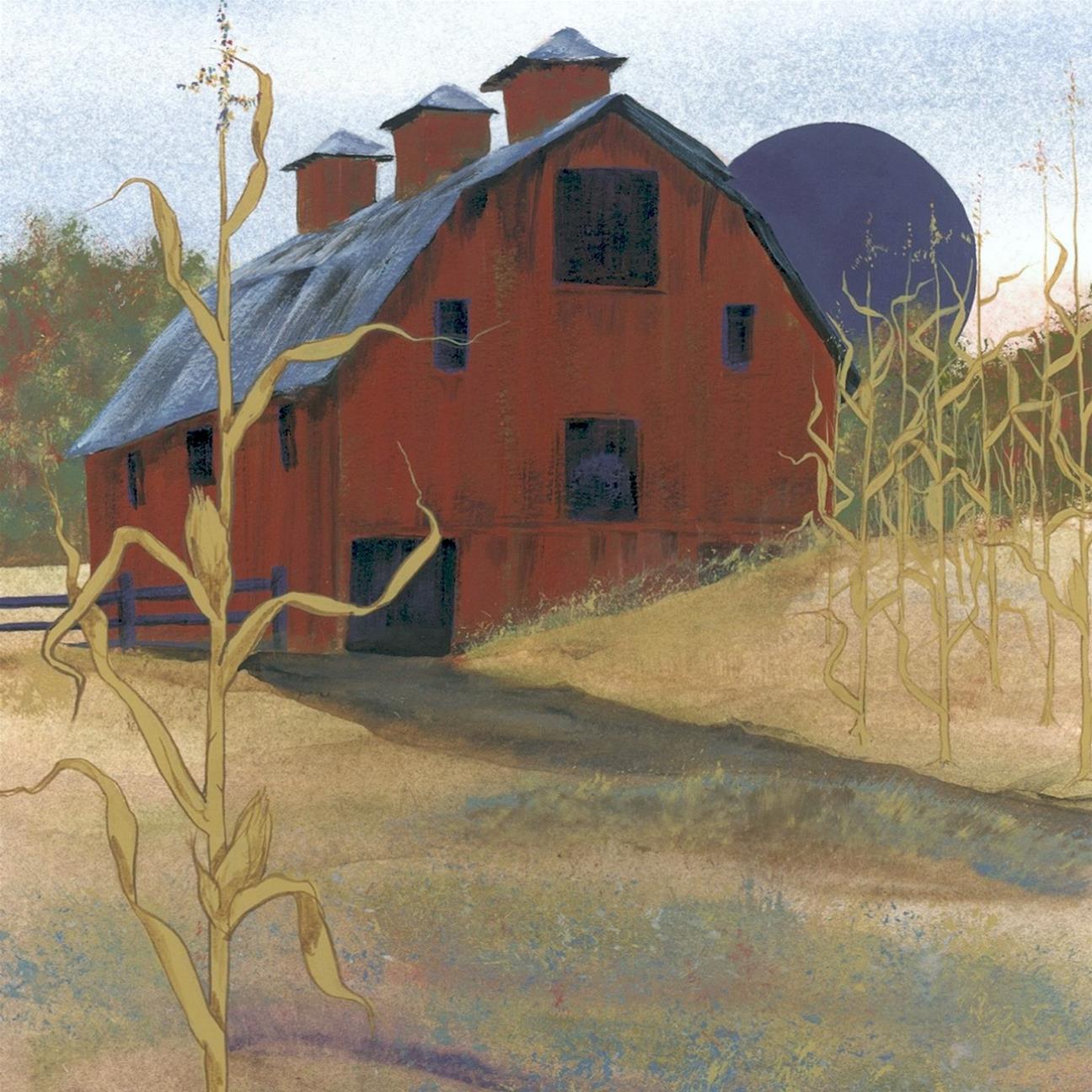 CORNSTALK BARN MAGNET (TM.CSB)