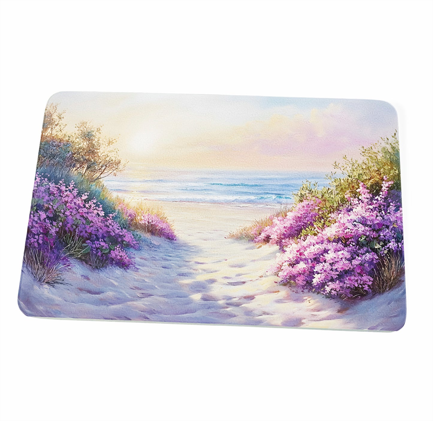 Breezy Blossom Path Cutting Board