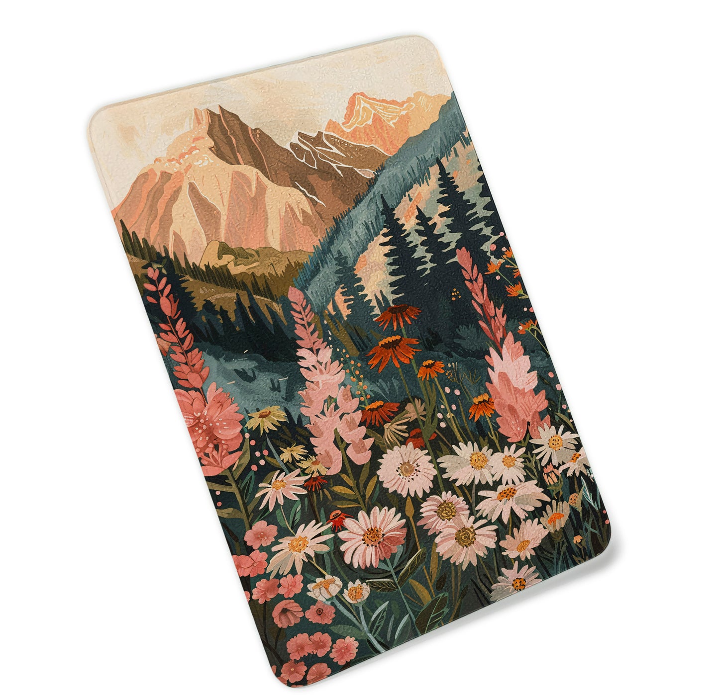 Springtime in the Mountains Cutting Board