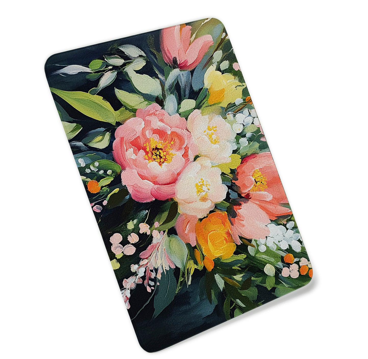 Pretty Peonies Cutting Board