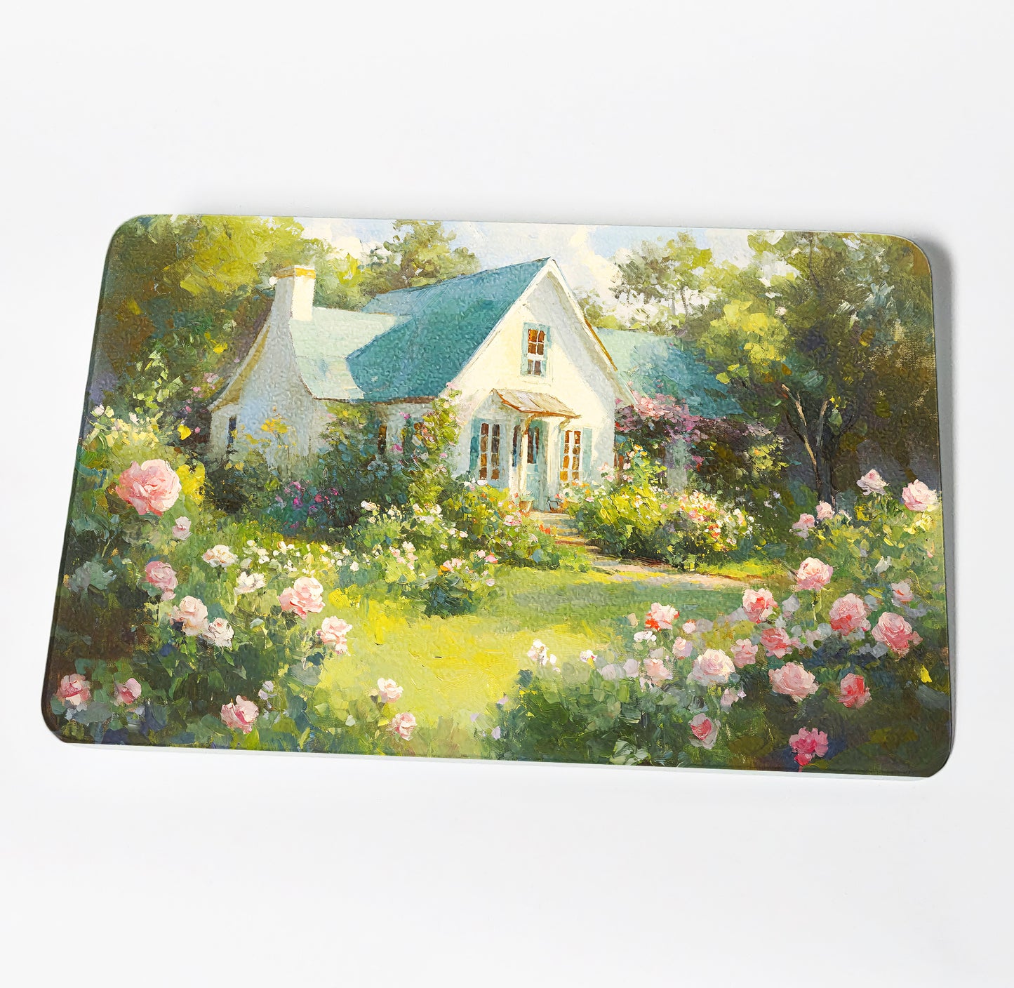 Sunkissed Countryside Cottage Cutting Board