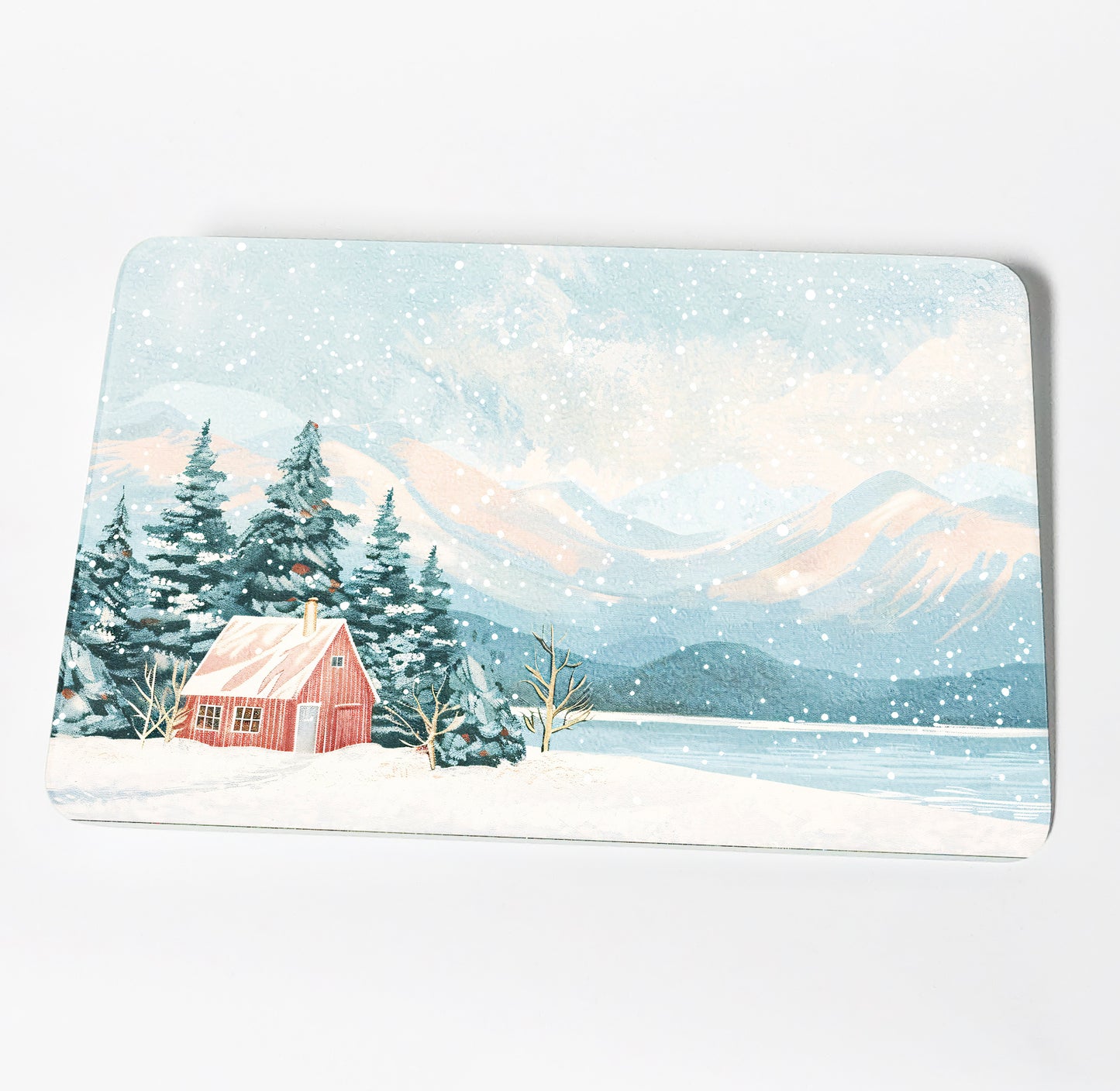 Snow Where to Go Landscape Cutting Board