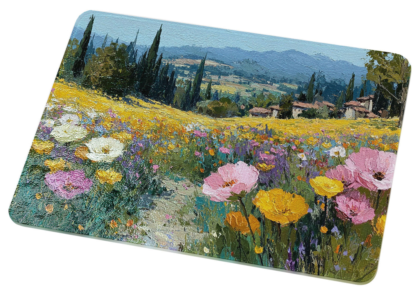 Tuscan Wildflower Meadow Cutting Board