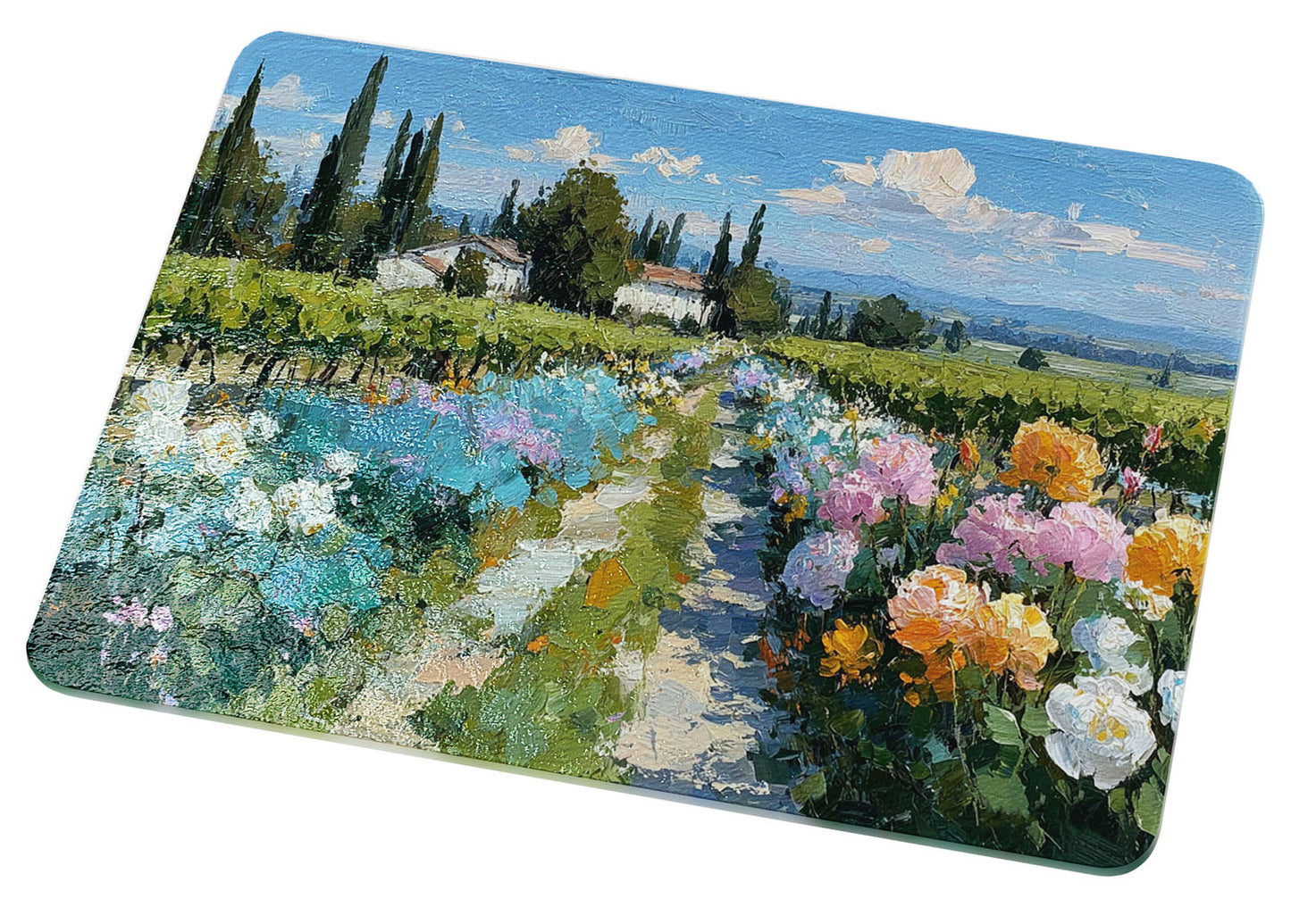 Vineyard Garden Promenade Cutting Board