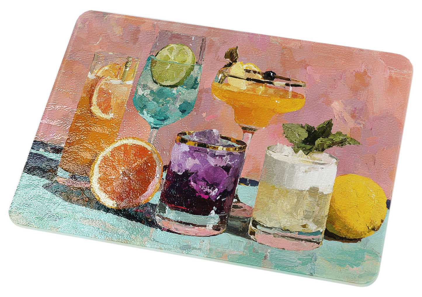 Rosé Hour Cutting Board