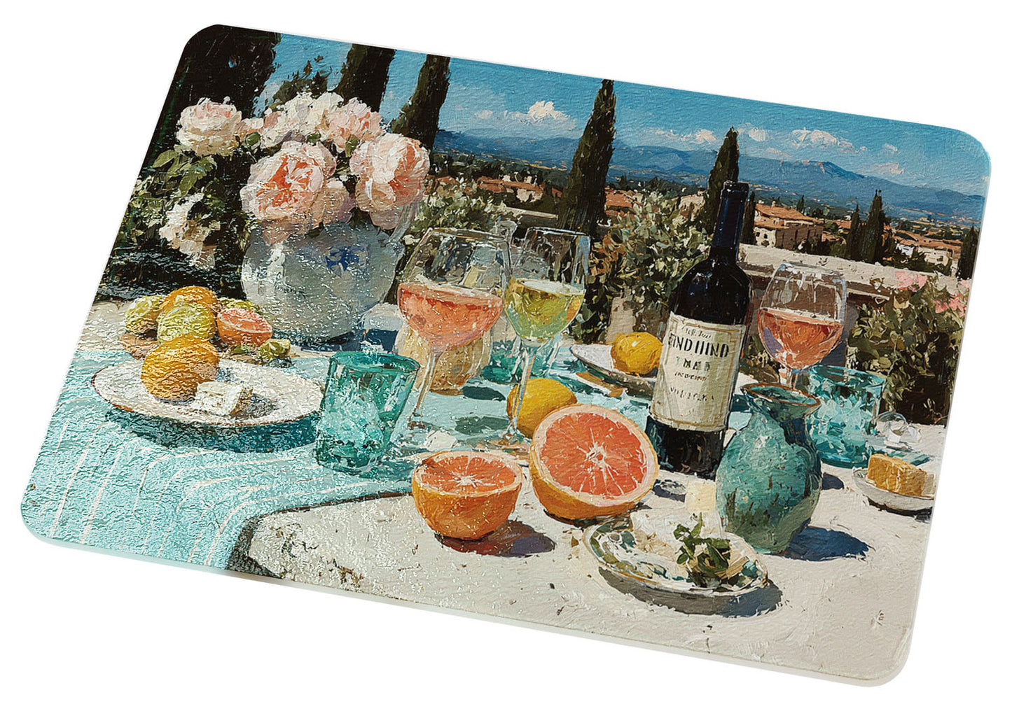 Rosé Among the Vines Cutting Board