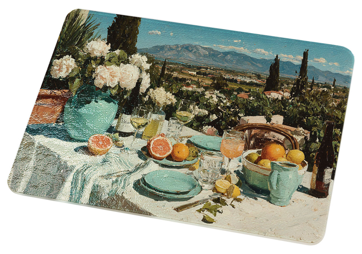 Citrus & Conversation Cutting Board
