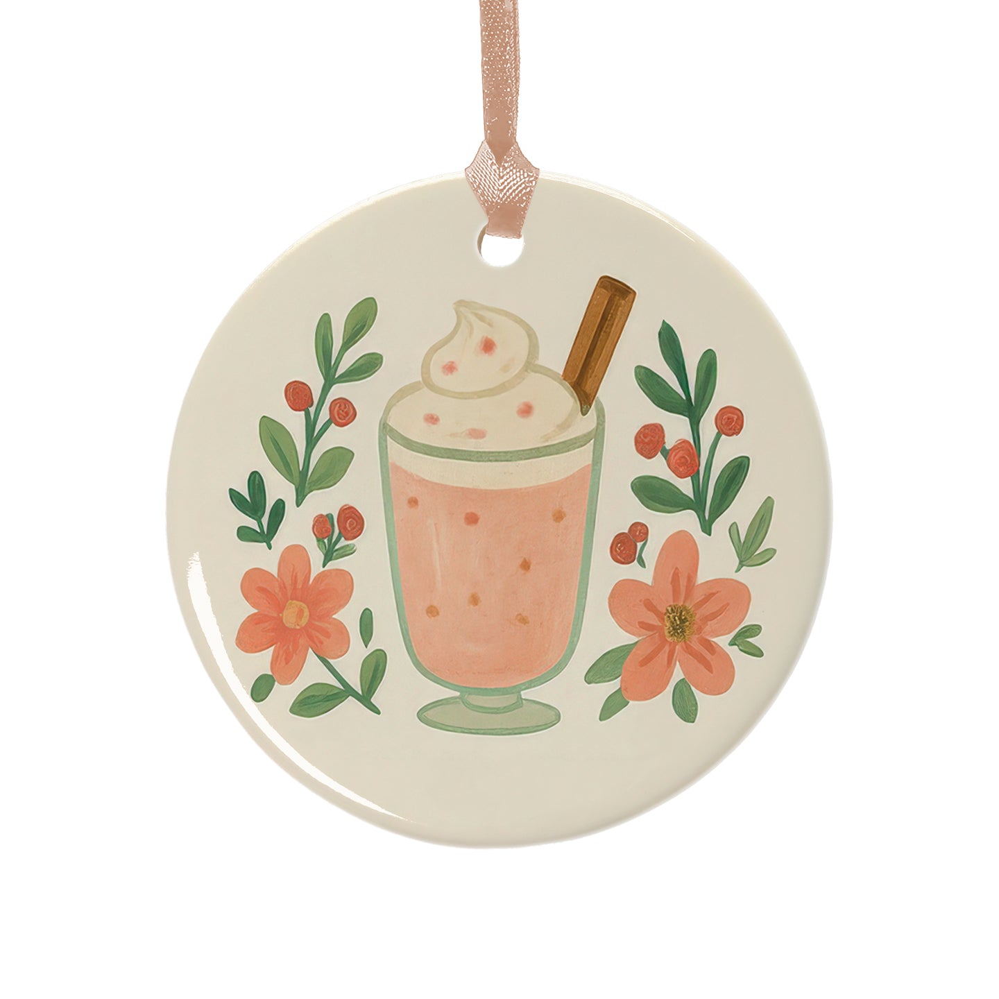 Merry Milkshake Ornament