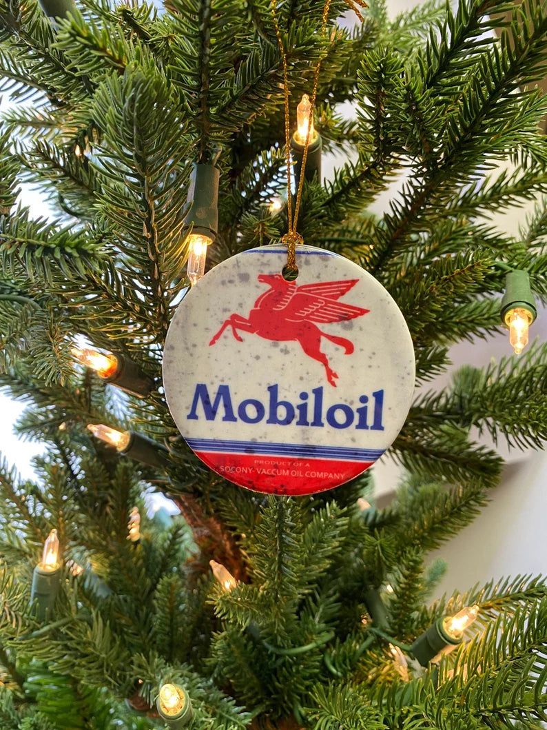Mobil Oil Ornament