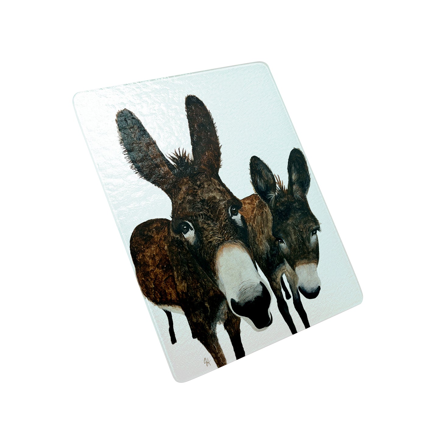 Murray Donkeys By Dolly Estelle Cutting Board