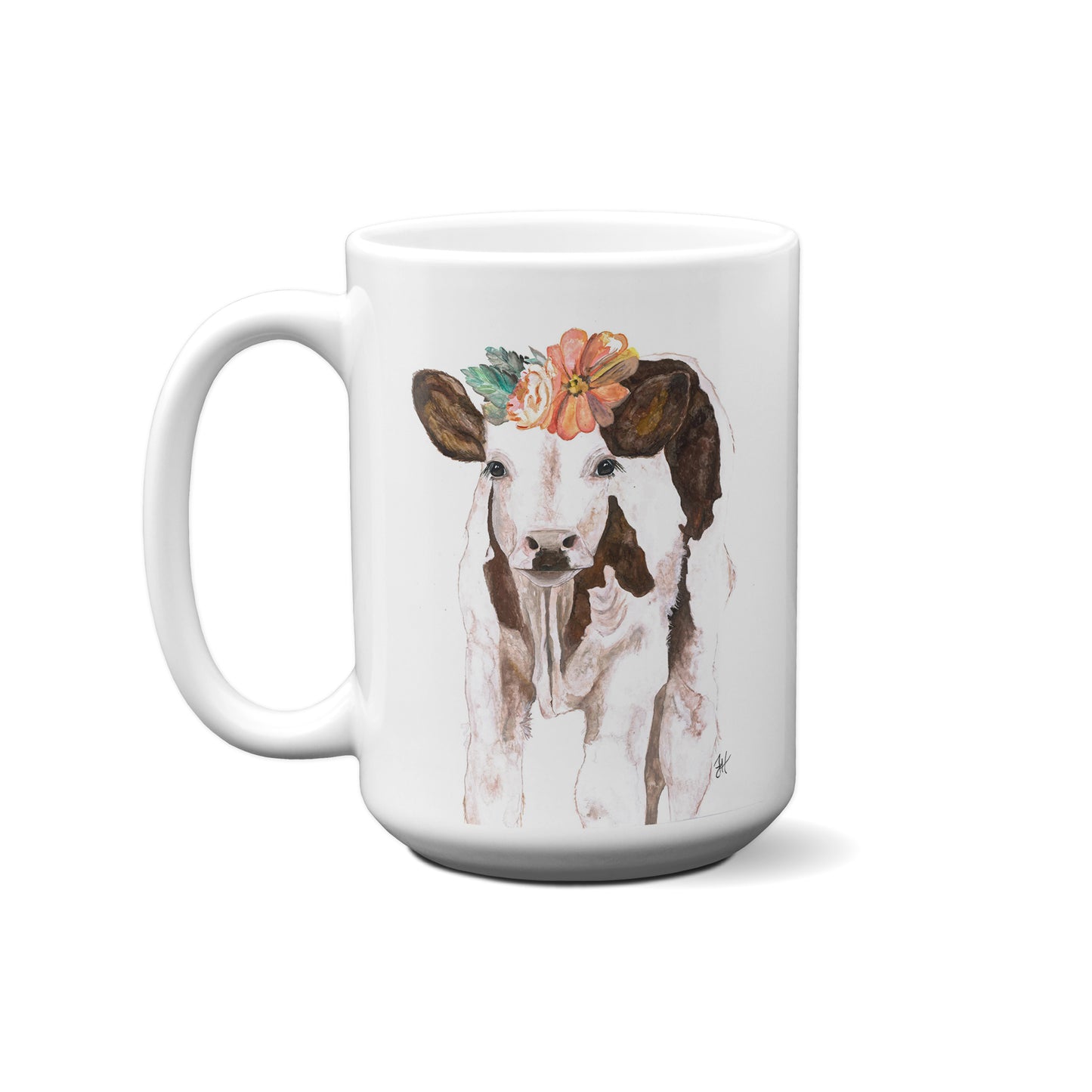 Peaches By Dolly Estelle Mug