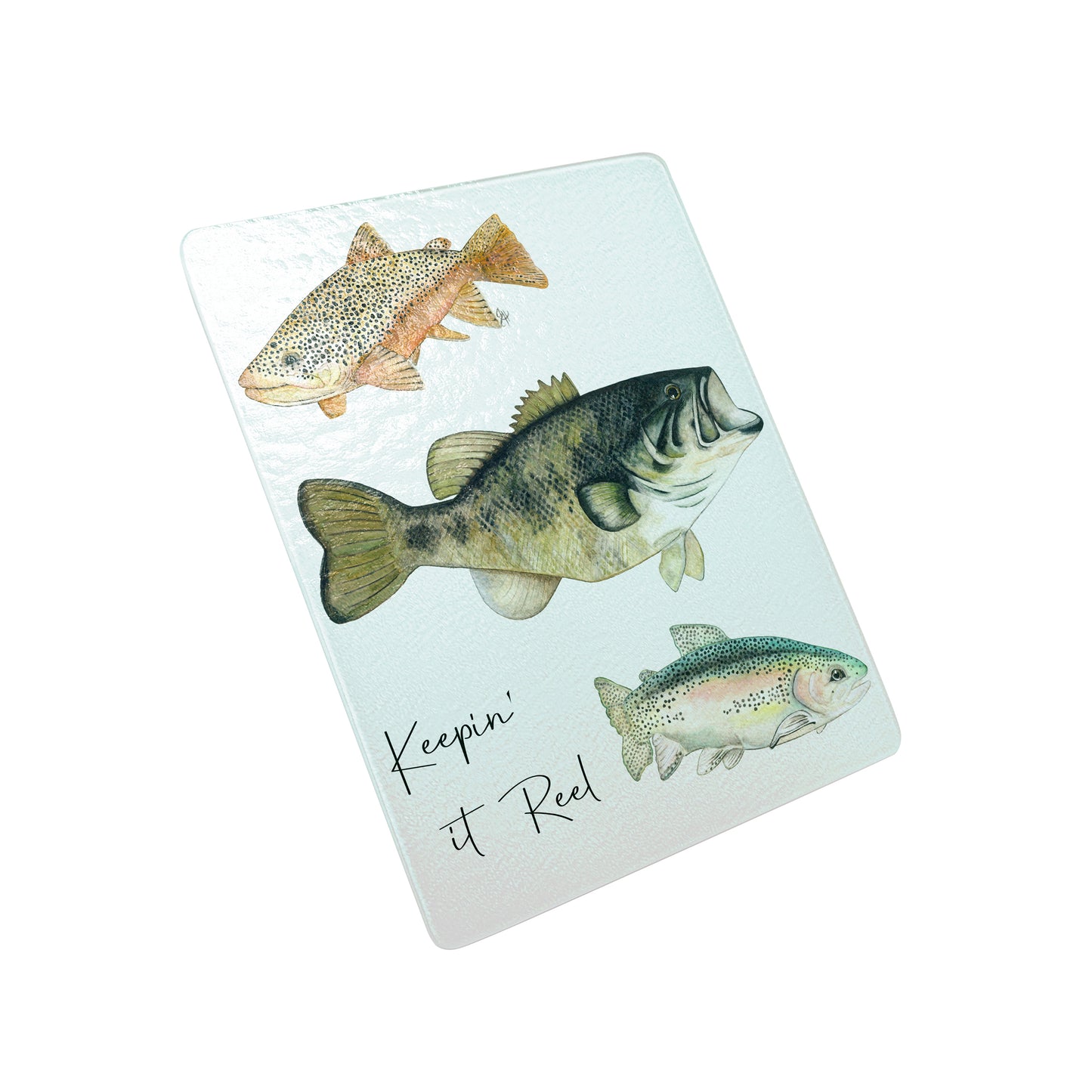 Keepin' It Real By Dolly Estelle Cutting Board