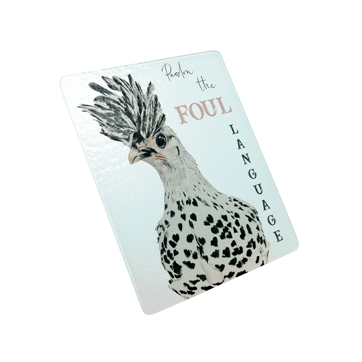 Foul Language Spotted By Dolly Estelle Cutting Board
