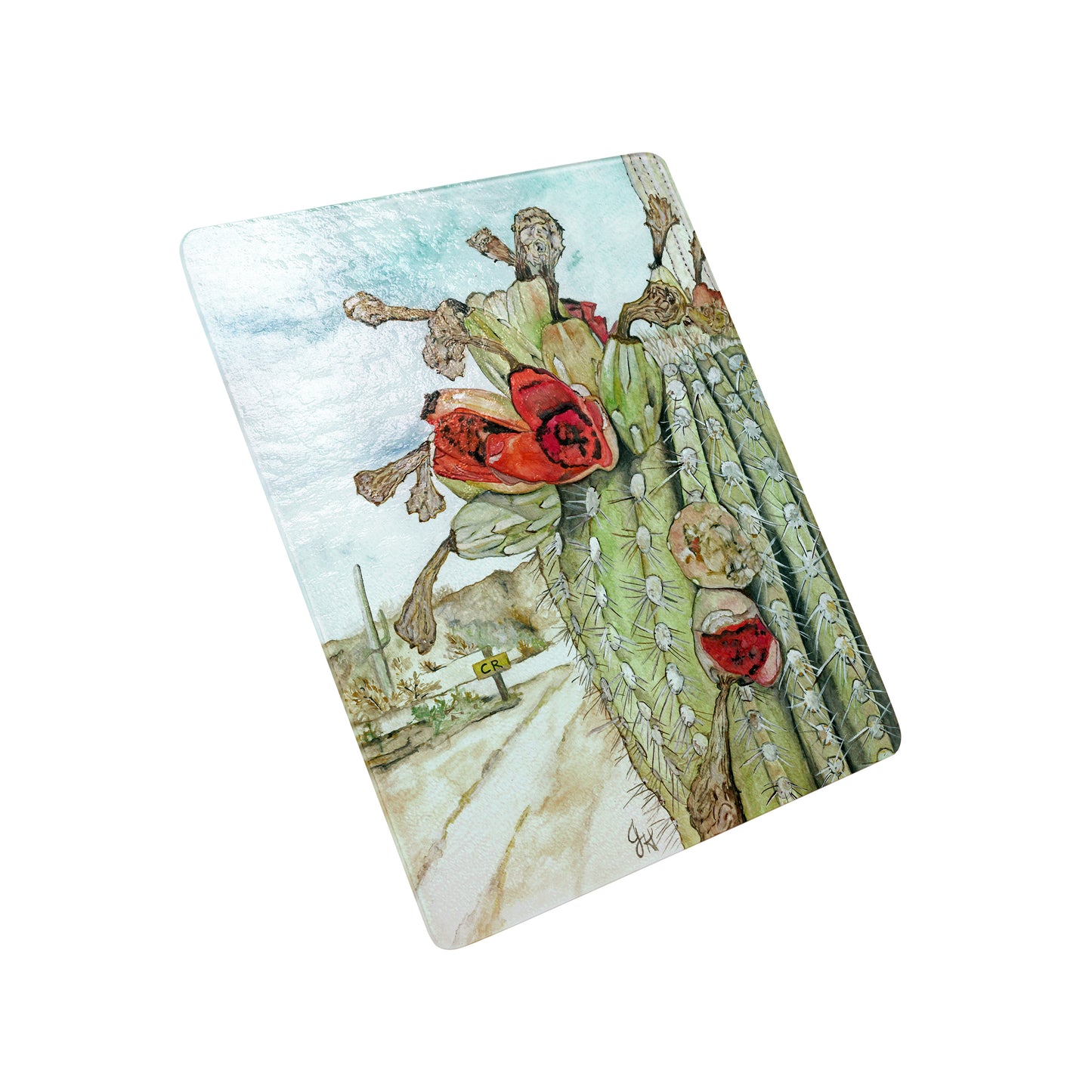 Country Roads By Dolly Estelle Cutting Board