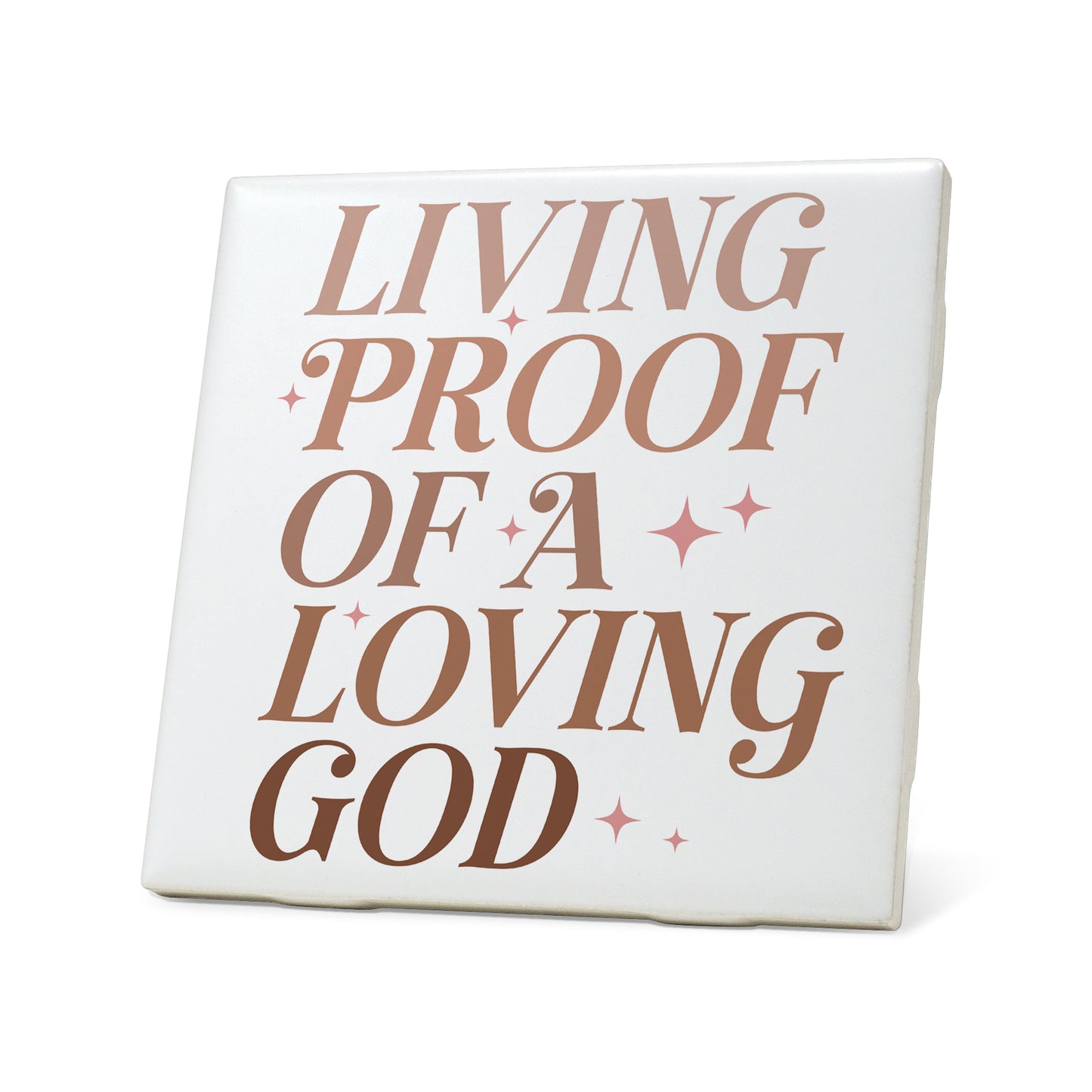 A loving God Graphic Coasters