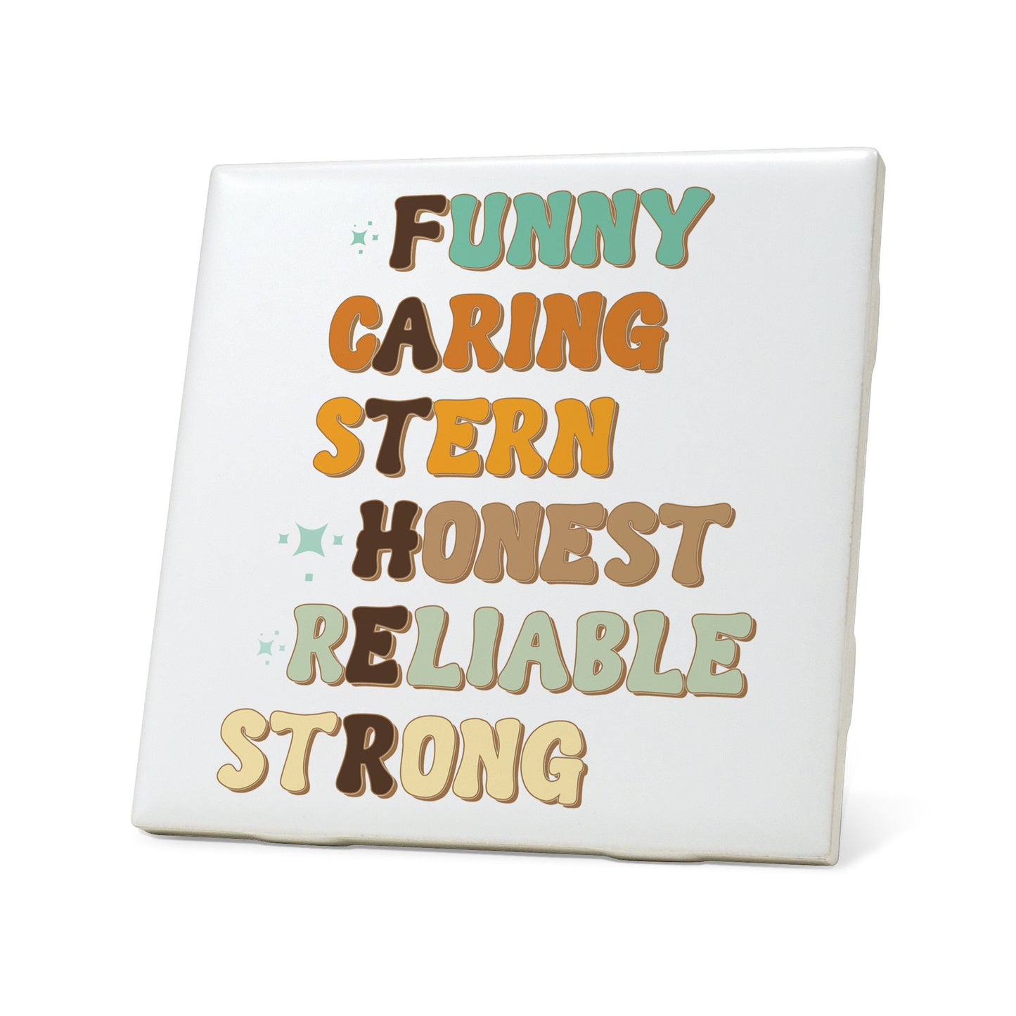Father Graphic Coasters