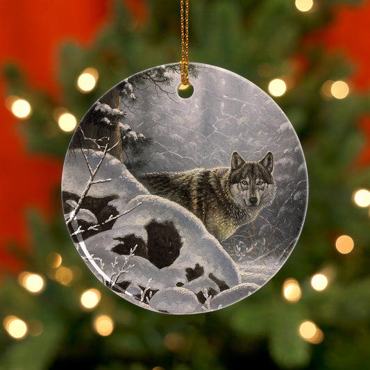 Woodland Encounter Ornament