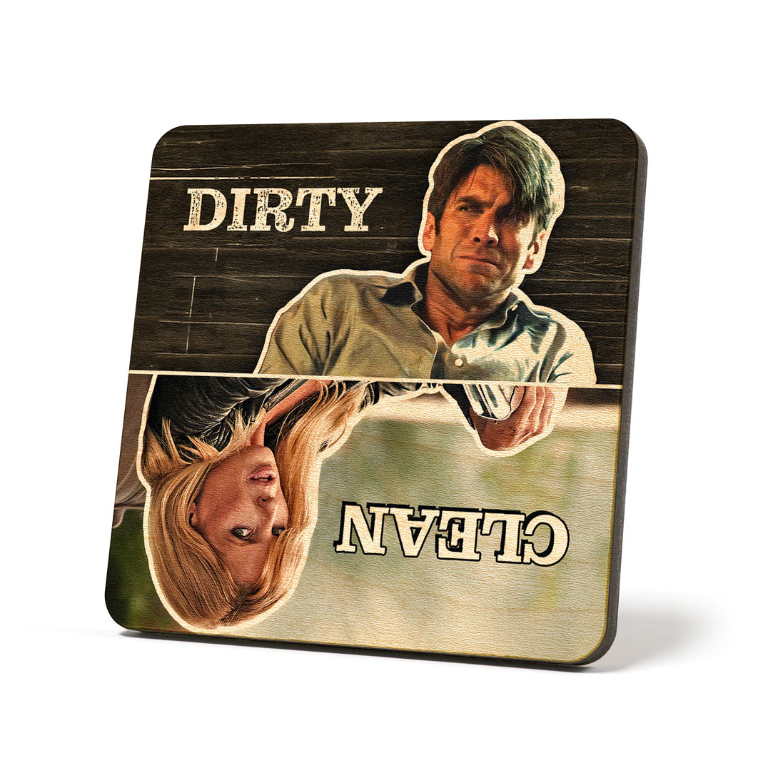 Beth And Jamie Dirty Clean Dishwasher Magnet