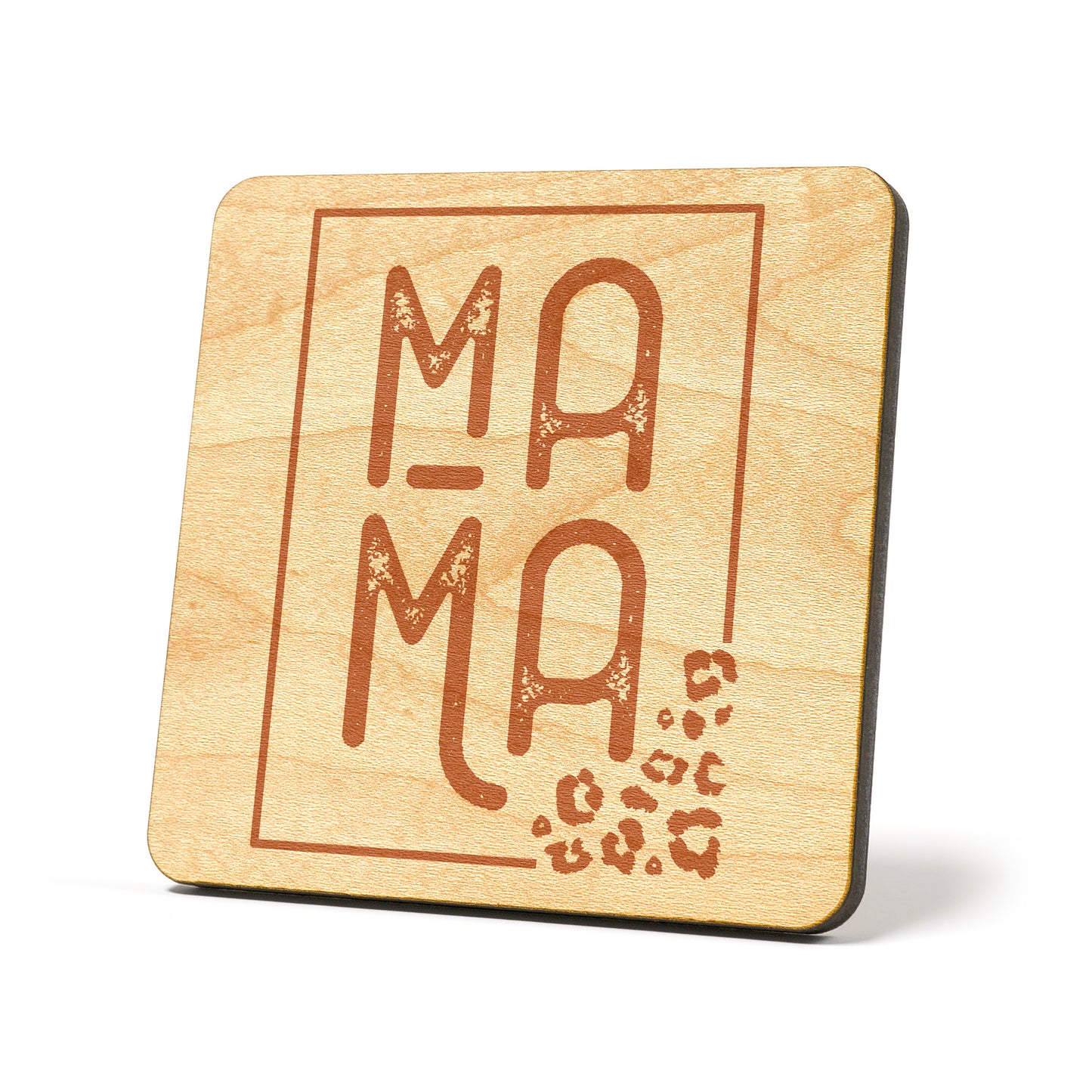 Mama animal print Graphic Coasters