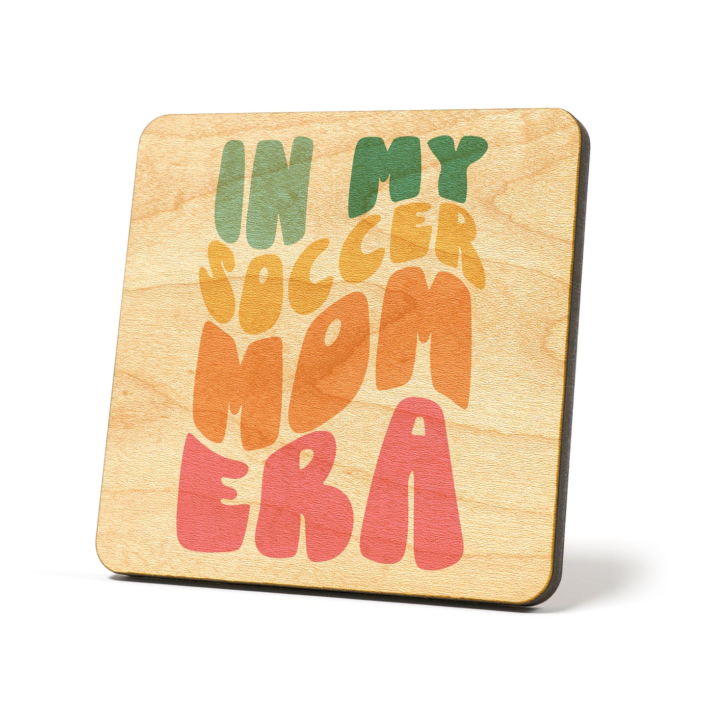 Soccer mom era Graphic Coasters