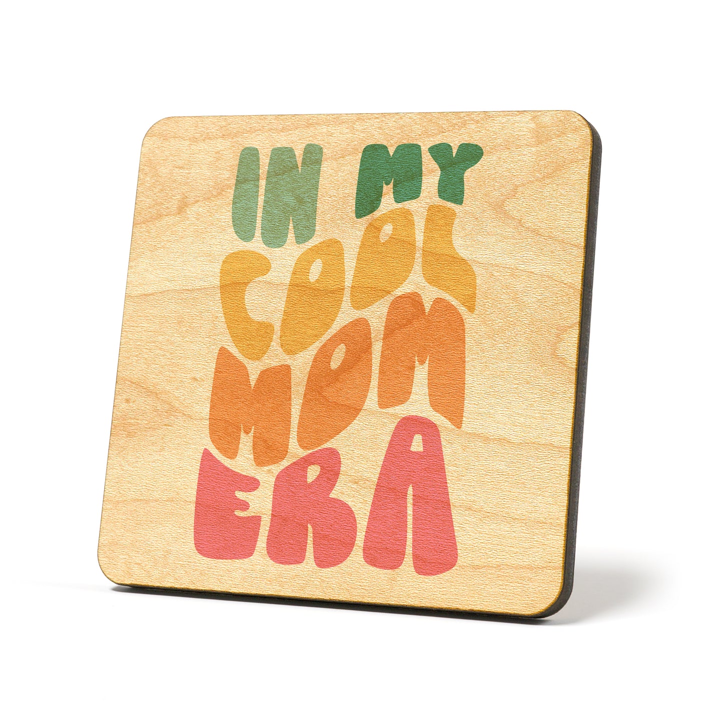 Cool Mom Era Graphic Coasters
