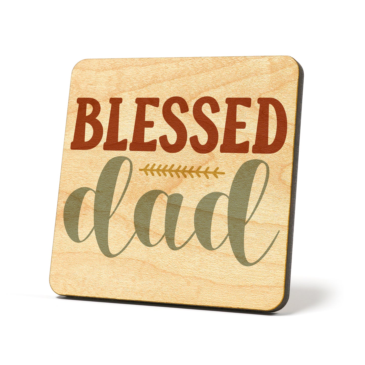 Blessed dad Graphic Coasters