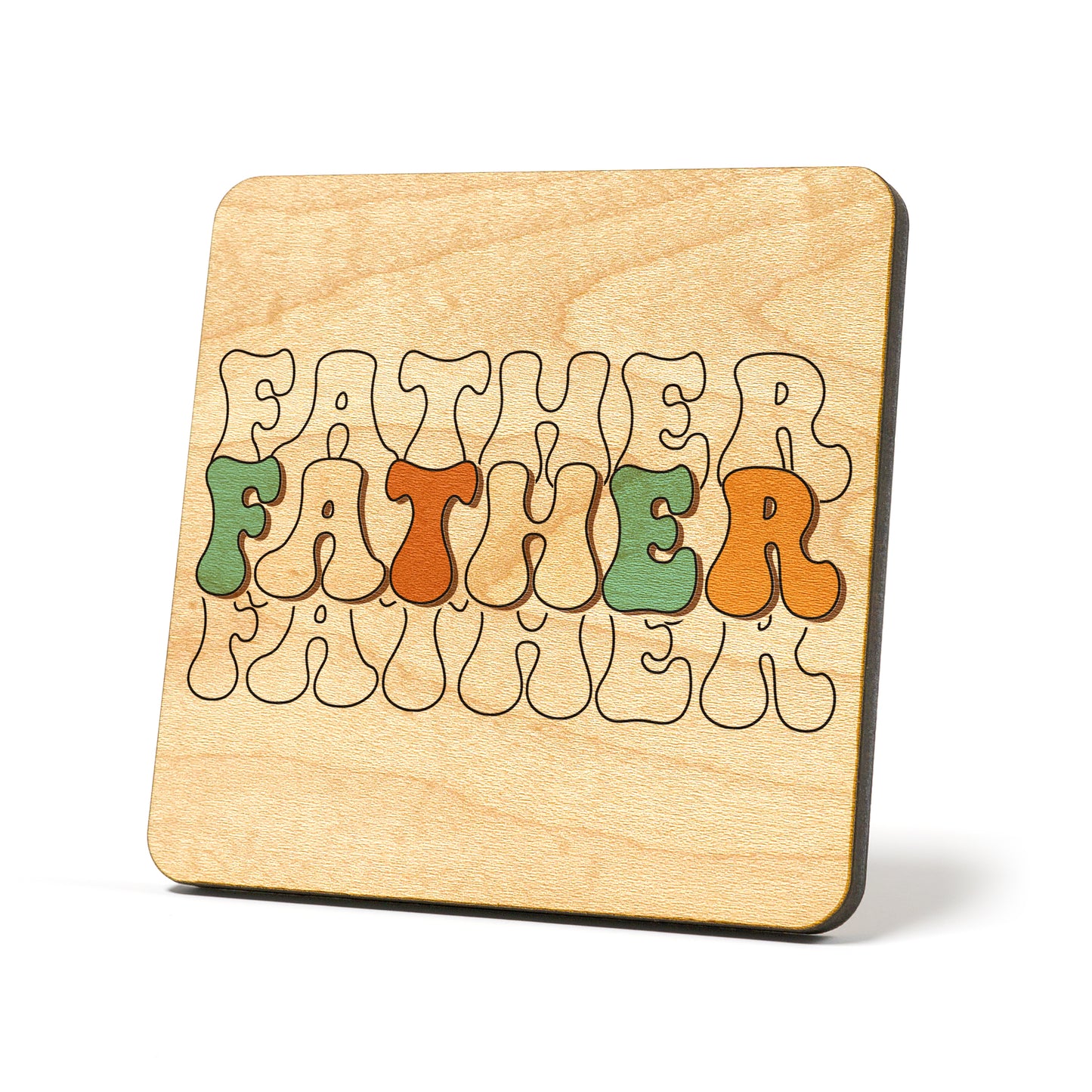 Father x3 Graphic Coasters