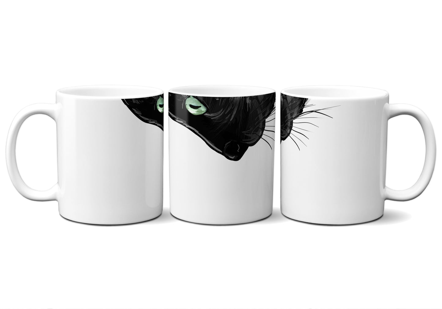 Black Cat By Snout Mugs®