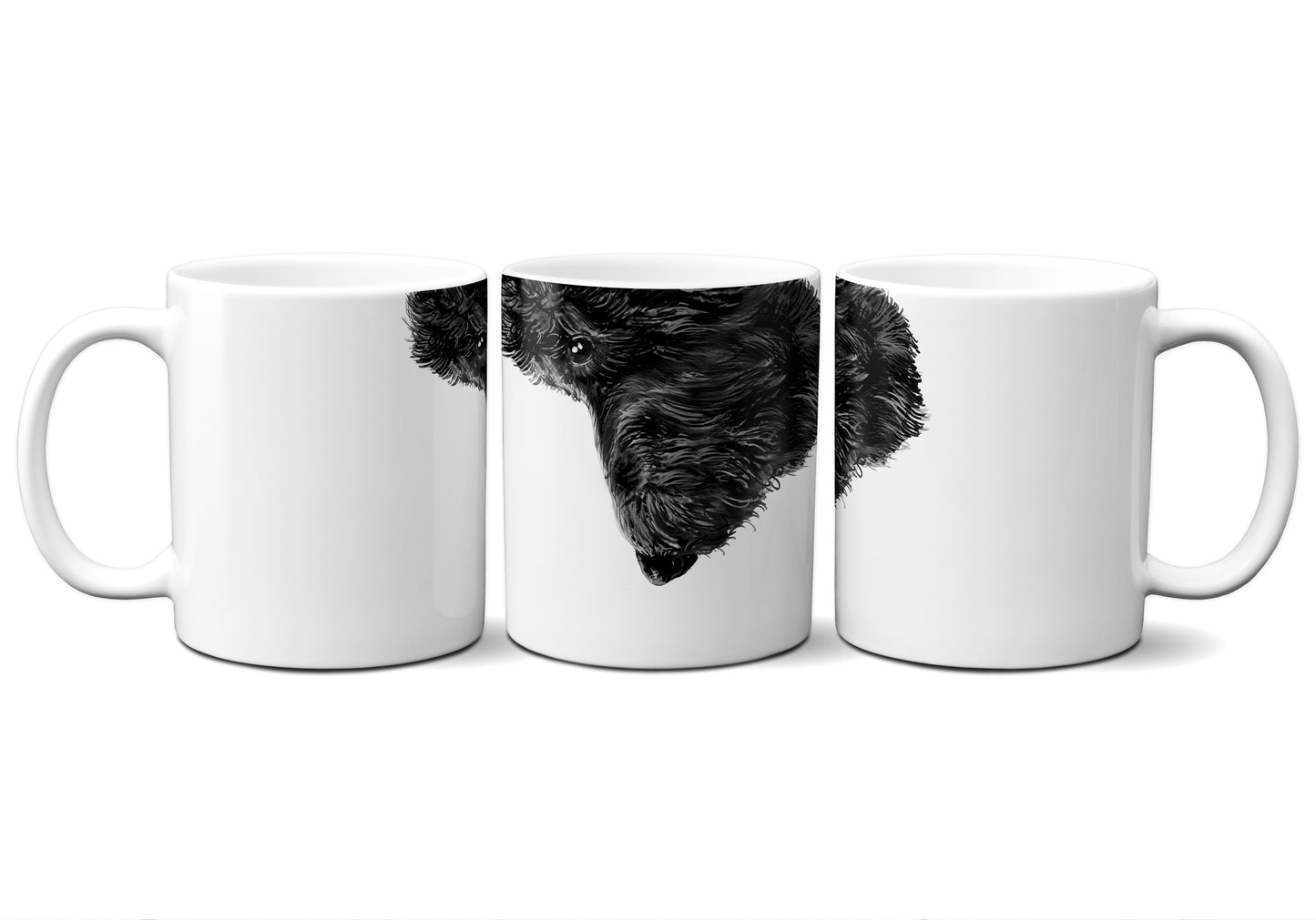 Black Doodle by Snout Mugs®
