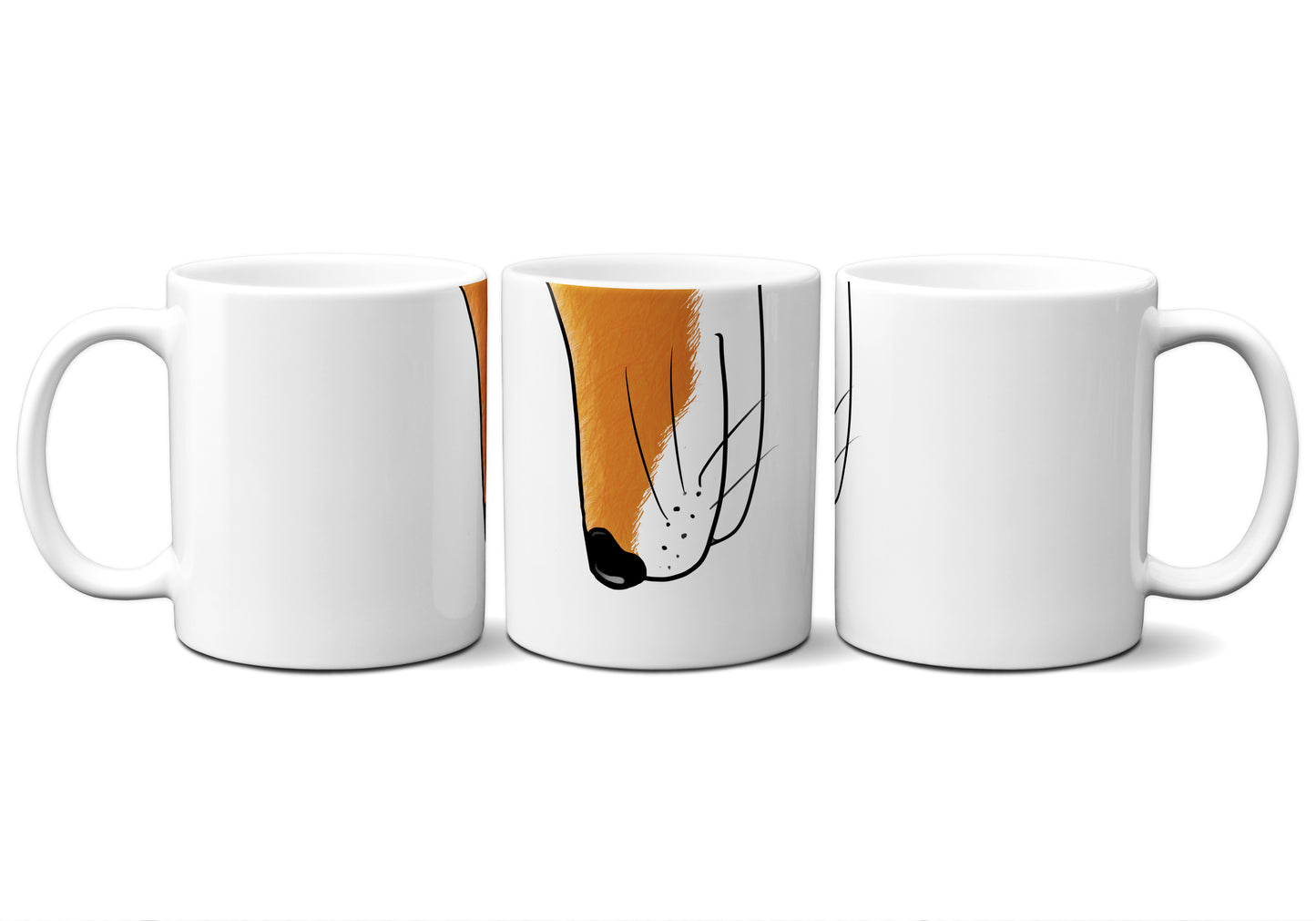 Cartoon Fox by Snout Mugs®