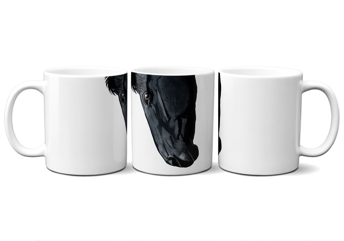 Black Horse by Snout Mugs®