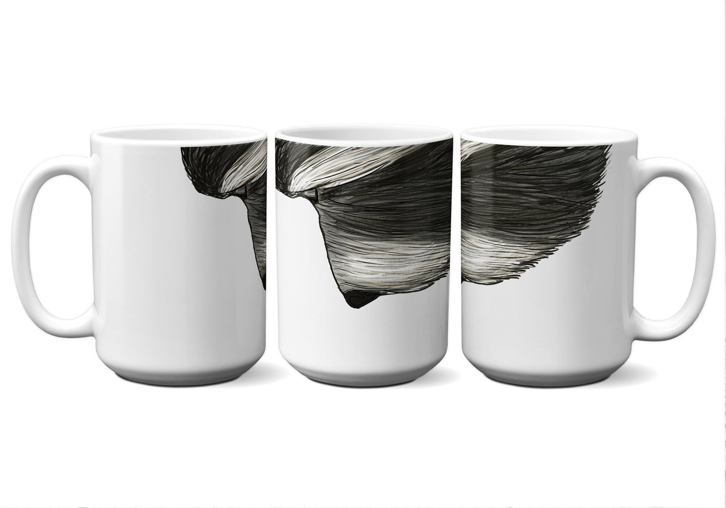 Bearded Collie by Snout Mugs®