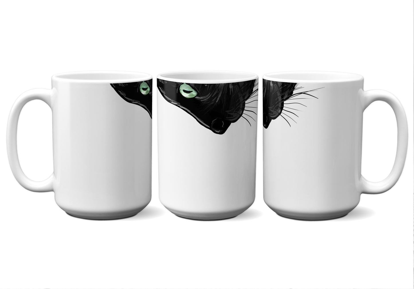 Black Cat By Snout Mugs®