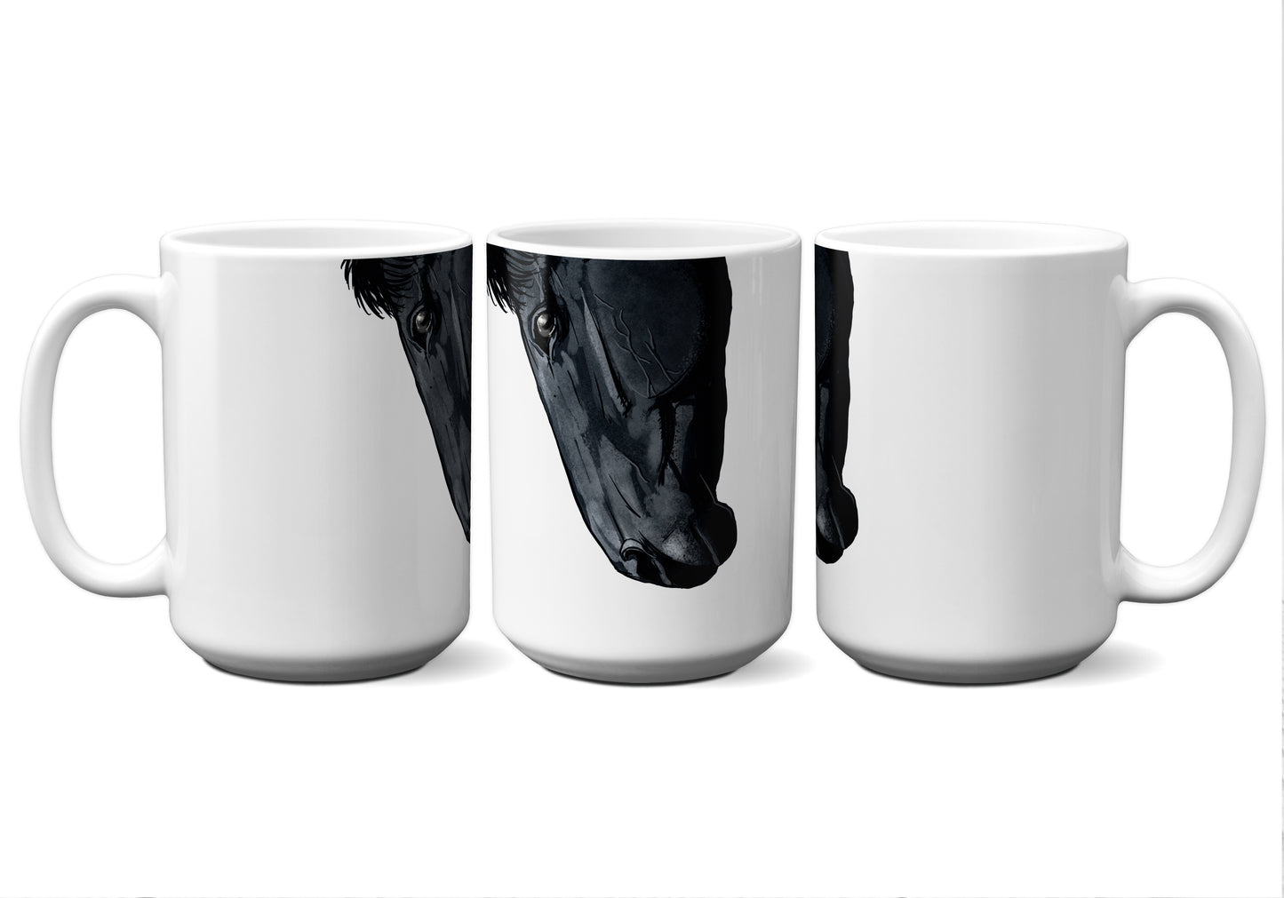Black Horse by Snout Mugs®