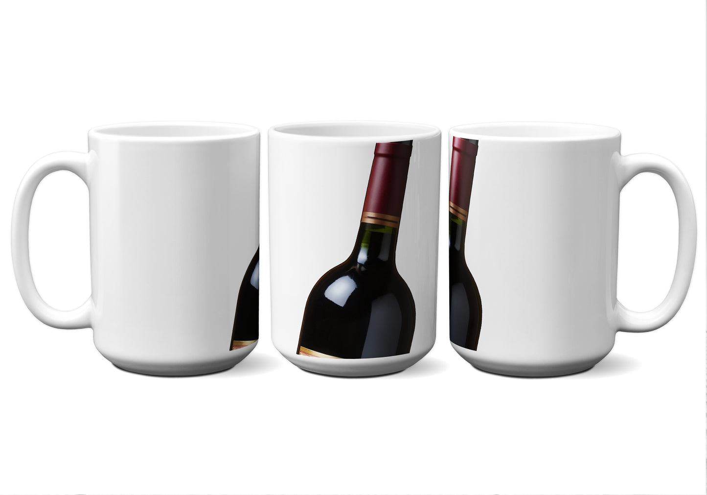Red Wine Bottle by Snout Mugs®