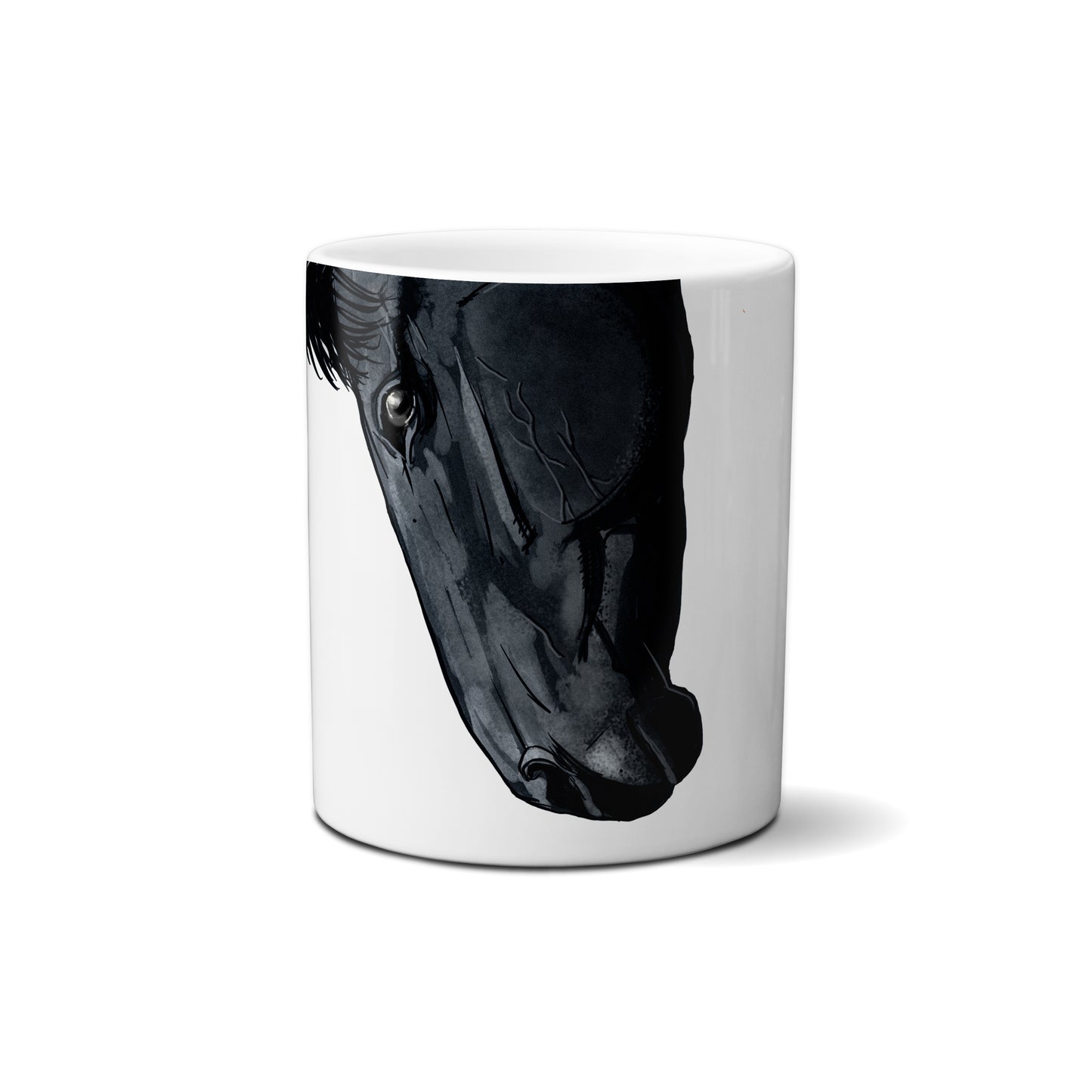 Black Horse by Snout Mugs®