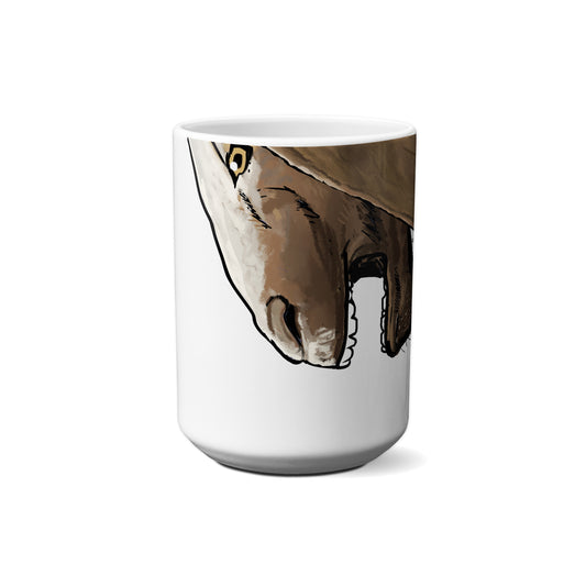 Cartoon Brown Goat by Snout Mugs®