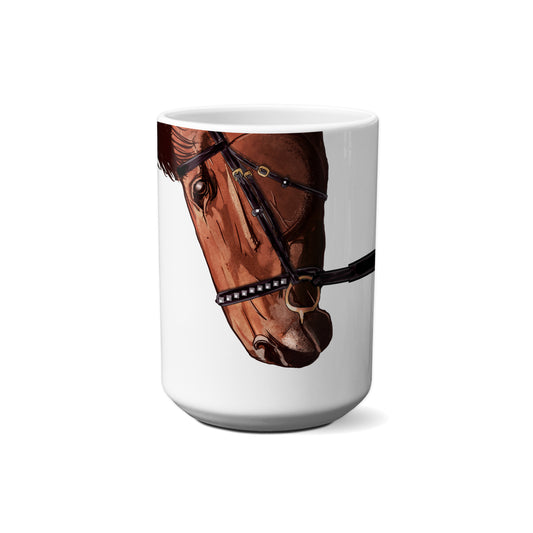 Brown Horse with Bridle by Snout Mugs®