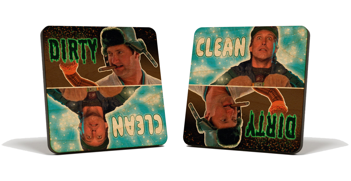 Christmas Vacation Dirty Clean Dishwasher Magnet