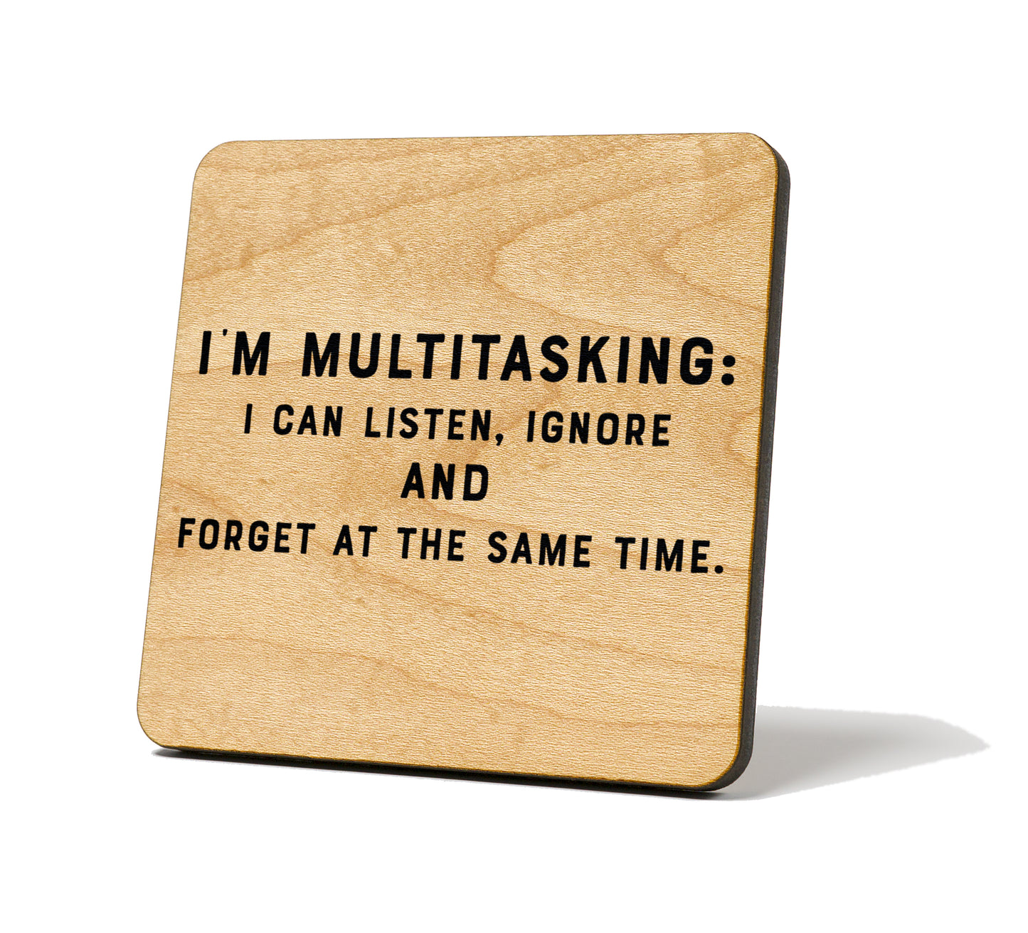 I'm Multitasking Quote Coaster