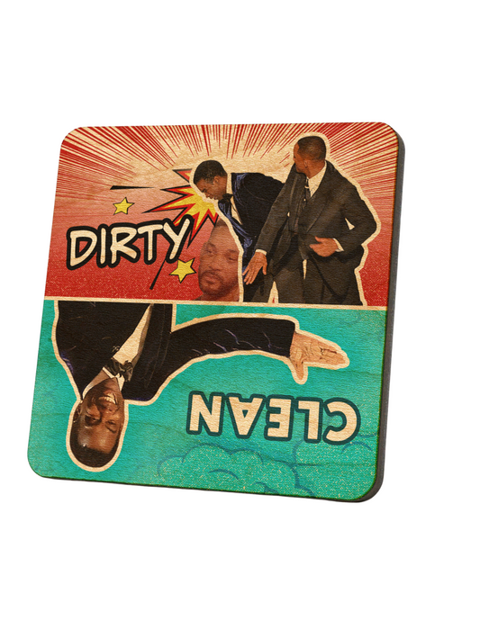 Chris Will Slap Dirty Clean Dishwasher Magnet