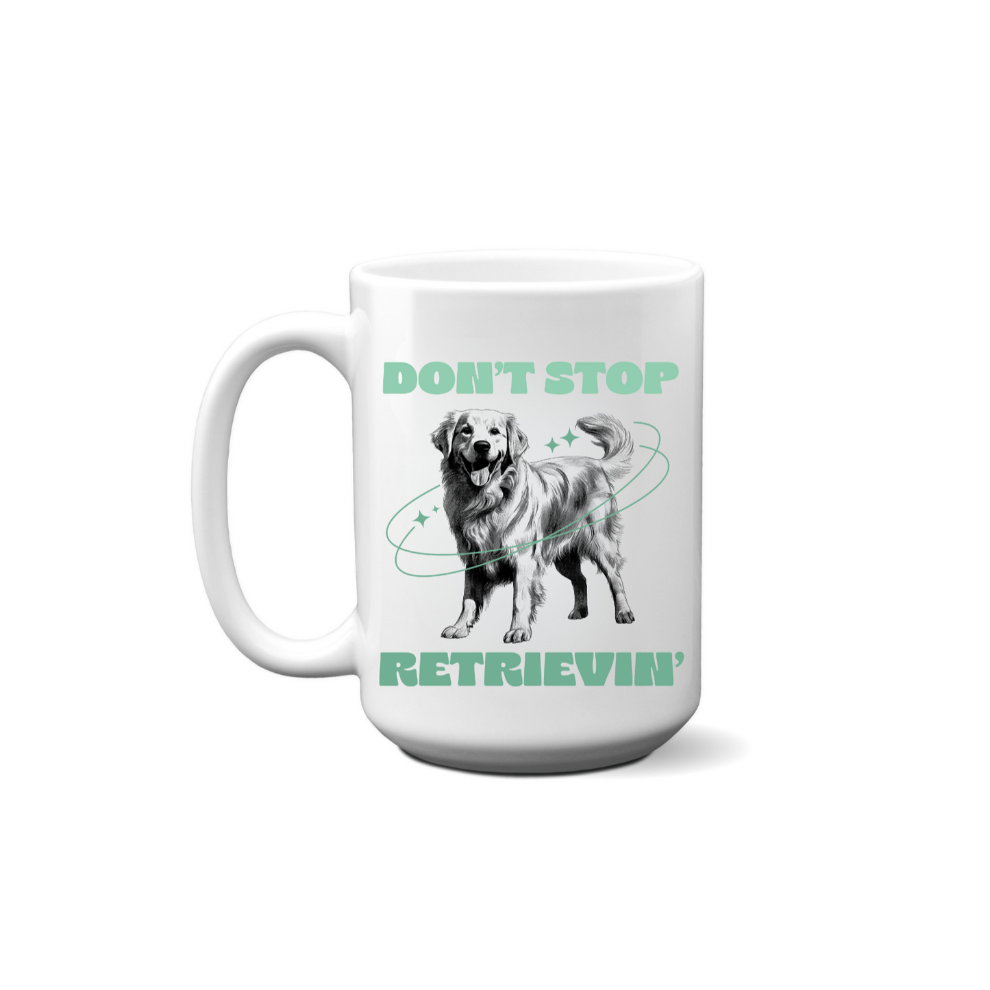 Don't Stop Retrievin' Mug