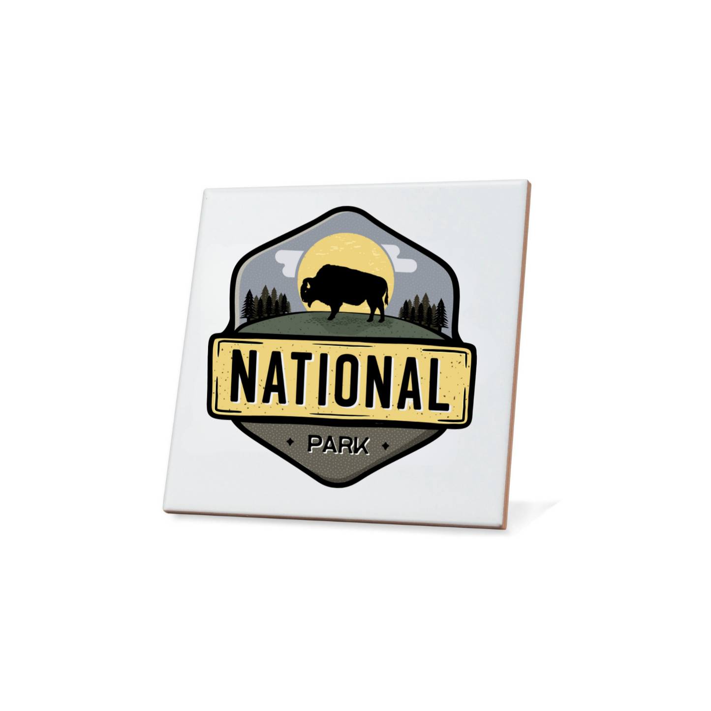 National Park Badge Coaster
