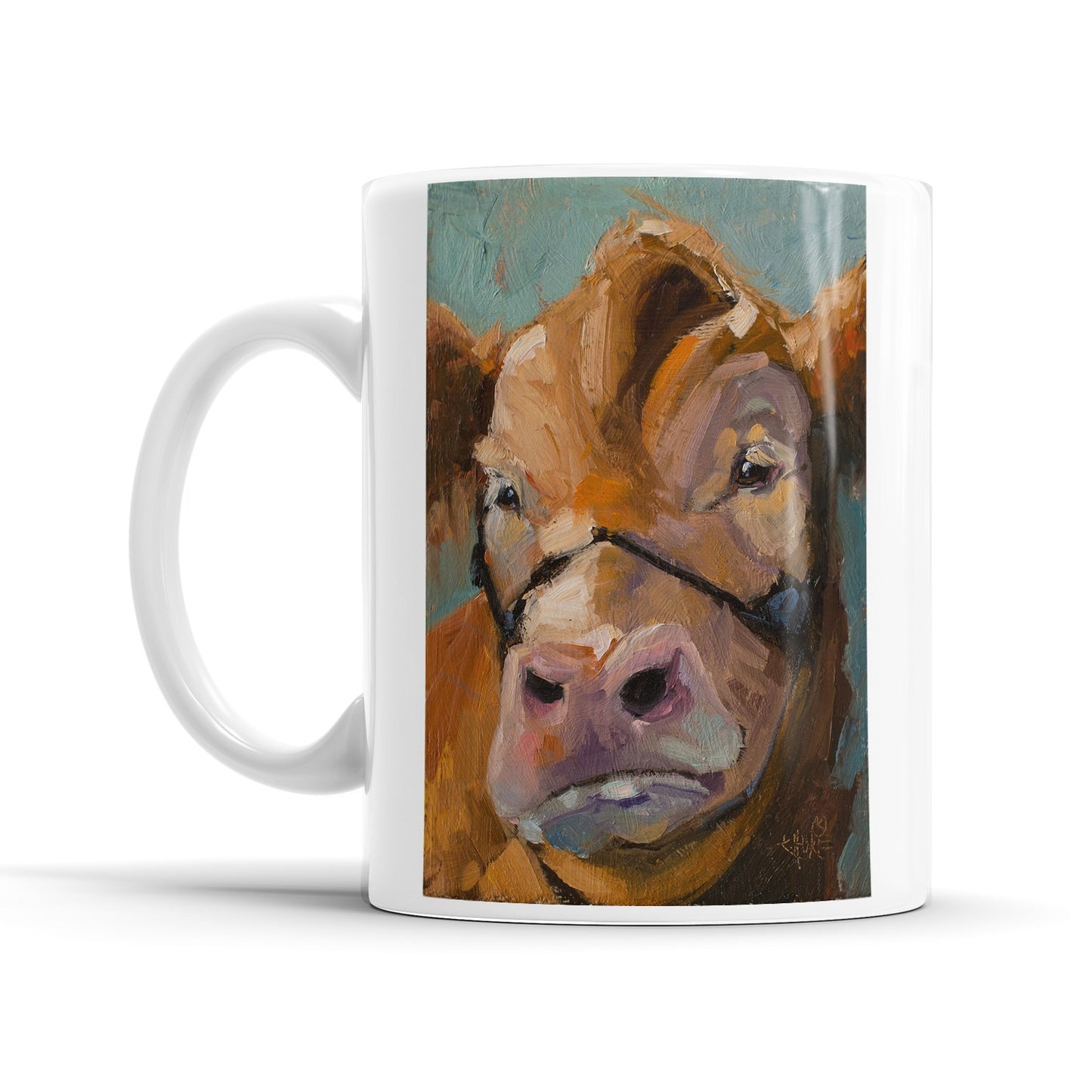 Farm Cow Mug By K. Huke