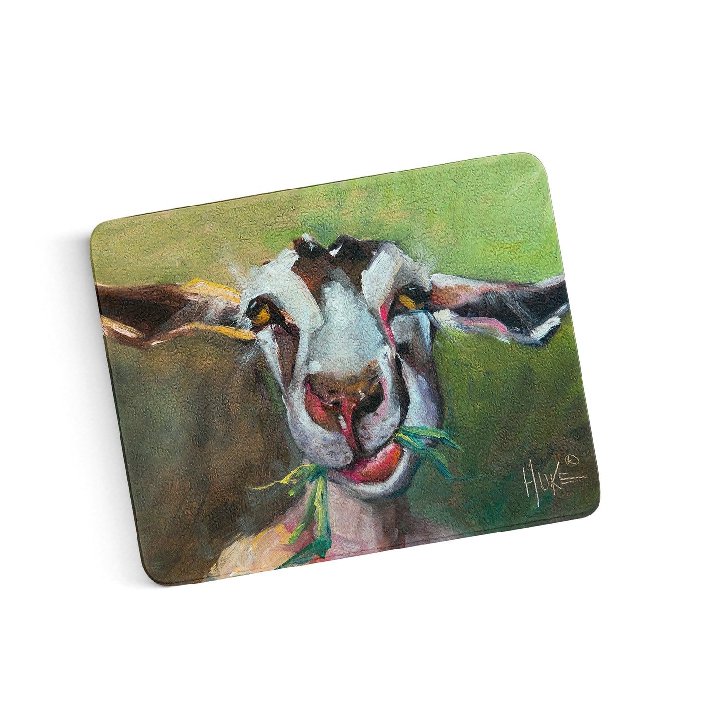 Rustic Goat Cutting Board by K. Huke