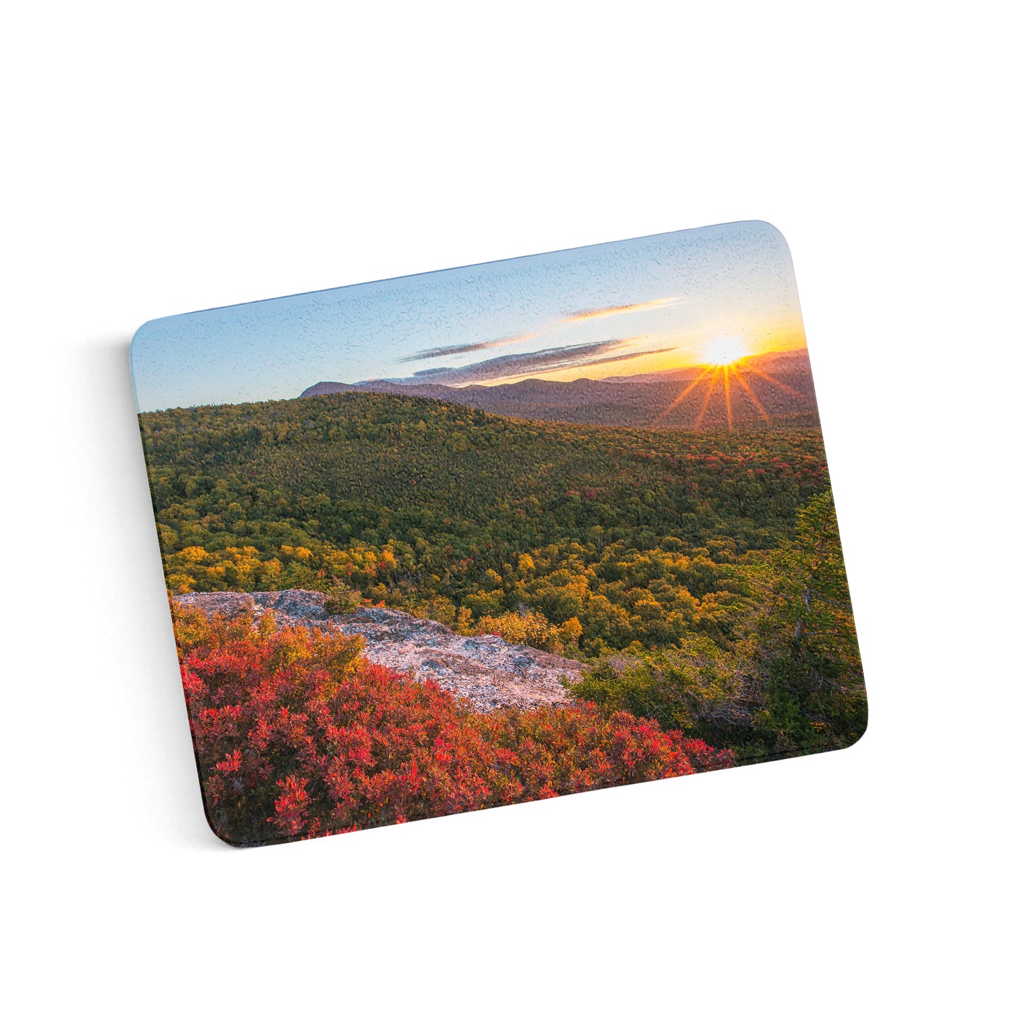 Early Autumn Nubble Sunset Cutting Board by Chris Whiton