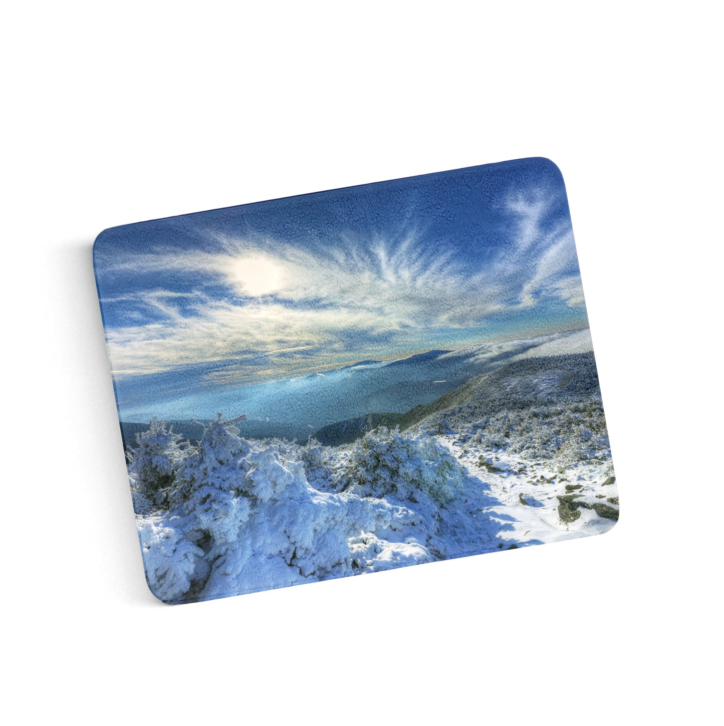 Heavenly Winter Glow Cutting Board by Chris Whiton
