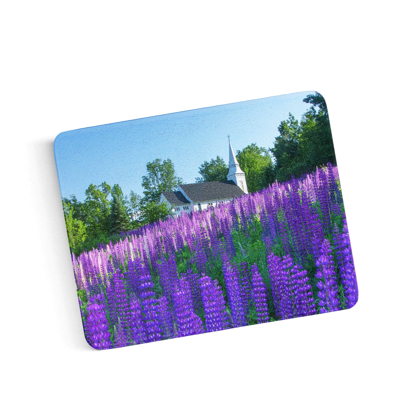 Lupine Church Cutting Board by Chris Whiton