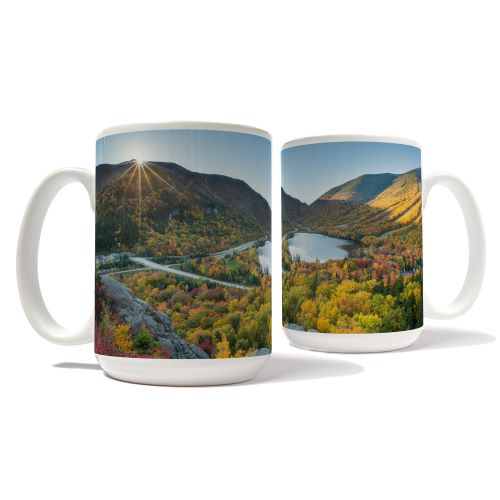 Artist Bluff Autumn Sunburst Mug by Chris Whiton
