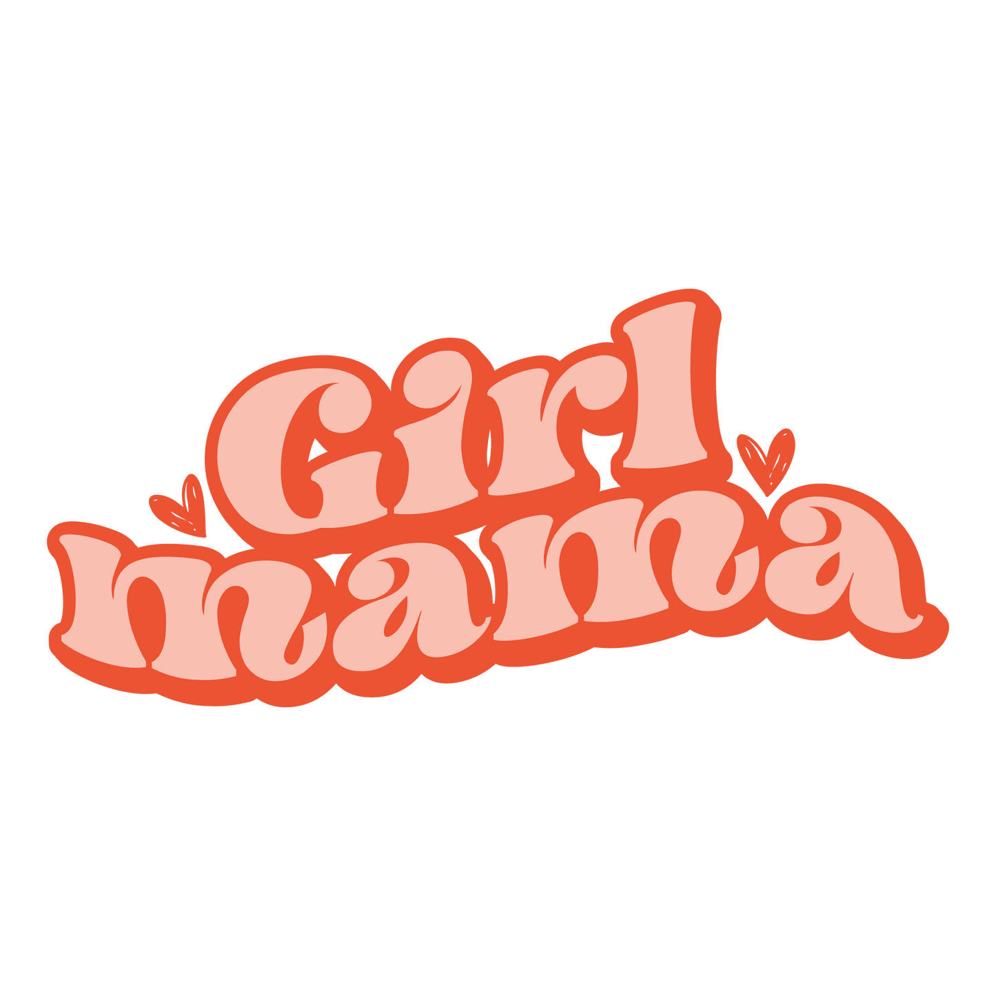 Girl Mama Graphic Coaster